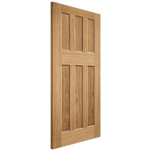 Traditional Oak Internal Door - 60's Style